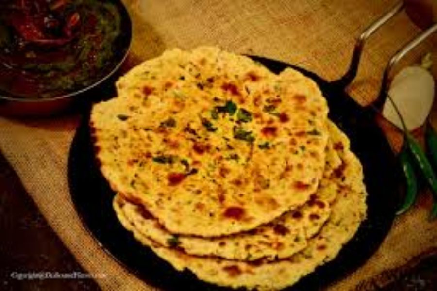 Onion Missi Roti